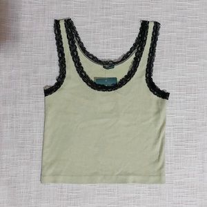 BNWT Brandy Melville green Ronnie tank